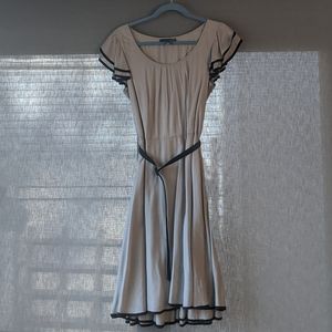 Anthropologie Flutter-sleeve Dress